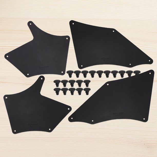 Para Coche 4 Uds guardabarros de rueda de coche guardabarros de moda guardabarros de rueda para Toyota Tacoma