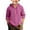 Hot Pink, variant on YunPes Boys Cotton Linen Sweatshirt Lightweight Breathable Long Sleeve Hoodie Casual Baggy Spring Fall Basic Versatile Hooded Tops