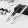 thumbnail image 5 of STONEGO Classic Metal Signature Pen - Retractable Rollerball Pen with Fine Point (0.5mm), Luxury Office Pen with Sleek Metal Design, Ideal for Professional Use and Signature Writing, 5 of 8