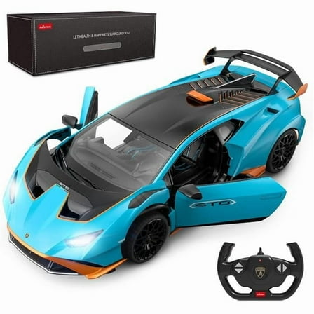 AZ Trading LSTO14BL 1-14 Lamborghini Huracan STO 2.4Ghz Model RC Car, Blue