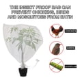 thumbnail image 2 of Generic Funda transpirable de tela no tejida para protección de plantas contra insectos, 360 x 300 mm, malla fina, impermeable y resistente, con alambre de fijación., 2 of 6