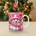 thumbnail image 4 of FHBVT Christmas Inflated Snowman Mug, Santa Ceramic Coffee Mug, 15oz, Perfect Holiday Gift, Ideal for Coffee, Tea, Hot Chocolate, and Winter Decor, Makes Every Sip Special for Christmas Mornings., 4 of 5