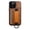 Brown, variant on SaniMore Case for iPhone 14 Pro 6.1" 2022, Wristlet & Card Slot PU Leather Skin Wear-resistant Shockproof Anti-drop Metal Ring Business Shell For iPhone 14 Pro 6.1" 2022 Release, Black