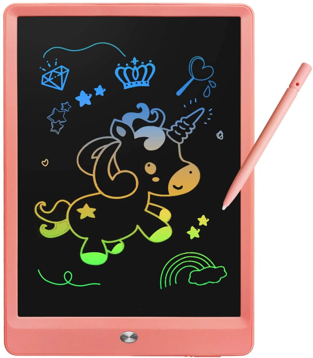 12 Inch Colorful Doodle Board Electronic Drawing Board with Lock Function Eye Protection Educational Toys for Boys and Girls 2-7 Years Old LCD Writing Tablet 