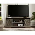 thumbnail image 1 of WAMPAT Farmhouse Sliding Barn Door TV Stand for 65" Flat Screen，59 Inch, 1 of 6