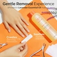 thumbnail image 5 of Modelones Acetone Nail Polish Remover, Professional Gel Polish Remover, Nail Glue Remover Natural Formula with Jojoba Oil for Nail Moisturizing & Care, Acrylic Dip Powder Remover(8 FL.Oz.), Lemon, 5 of 10