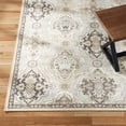 thumbnail image 5 of TOWN & COUNTRY EVERYDAY Avani Cottagecore Medallion Everwash® Washable Area Rug with Non-Slip Backing, Pet Friendly Rug, Beige, 5'2"x7'2", 5 of 13
