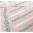 thumbnail image 7 of Rugs America Mika MO10A Strawberry Milk Geometric Contemporary Pink Area Rug, 2'6"x8', 7 of 7