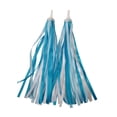 thumbnail image 3 of yotijay 2 Pcs. Handlebar Tassels Accessories Outdoor Cycling Decoration Grip Tape for , Blue, 3 of 9
