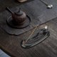 thumbnail image 3 of Incense Stick Holder Ceramic Black 7 Inch, Backflow Incense Burner for Cone Stick, Ceramic Ash Catcher Decorative Tray, 3 of 4