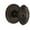 Timeless Bronze, variant on Grandeur Grande Victorian Door Knob with Soleil Rosette
