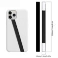 thumbnail image 1 of 5/3/1PCS Soft Silicone Elastic Phone Straps Ropes Portable Cellphone Wristband Finger Ring Grip Loop Holder for IPhone Samsung Black A 3PCS, 1 of 6
