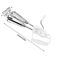 thumbnail image 3 of Eolstice Manual Hand Crank Egg Beater, Stainless Steel Whisk Mixing Tool, Kitchen Baking Cooking Essential for Cream Eggs, 3 of 5