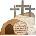 thumbnail image 2 of Happy Easter Day 2026! Easter Decorations Empty Tomb | He Is Risen | Religious Easter Scene Decor,Easter Resurrection Scene（1Pcs）, 2 of 9