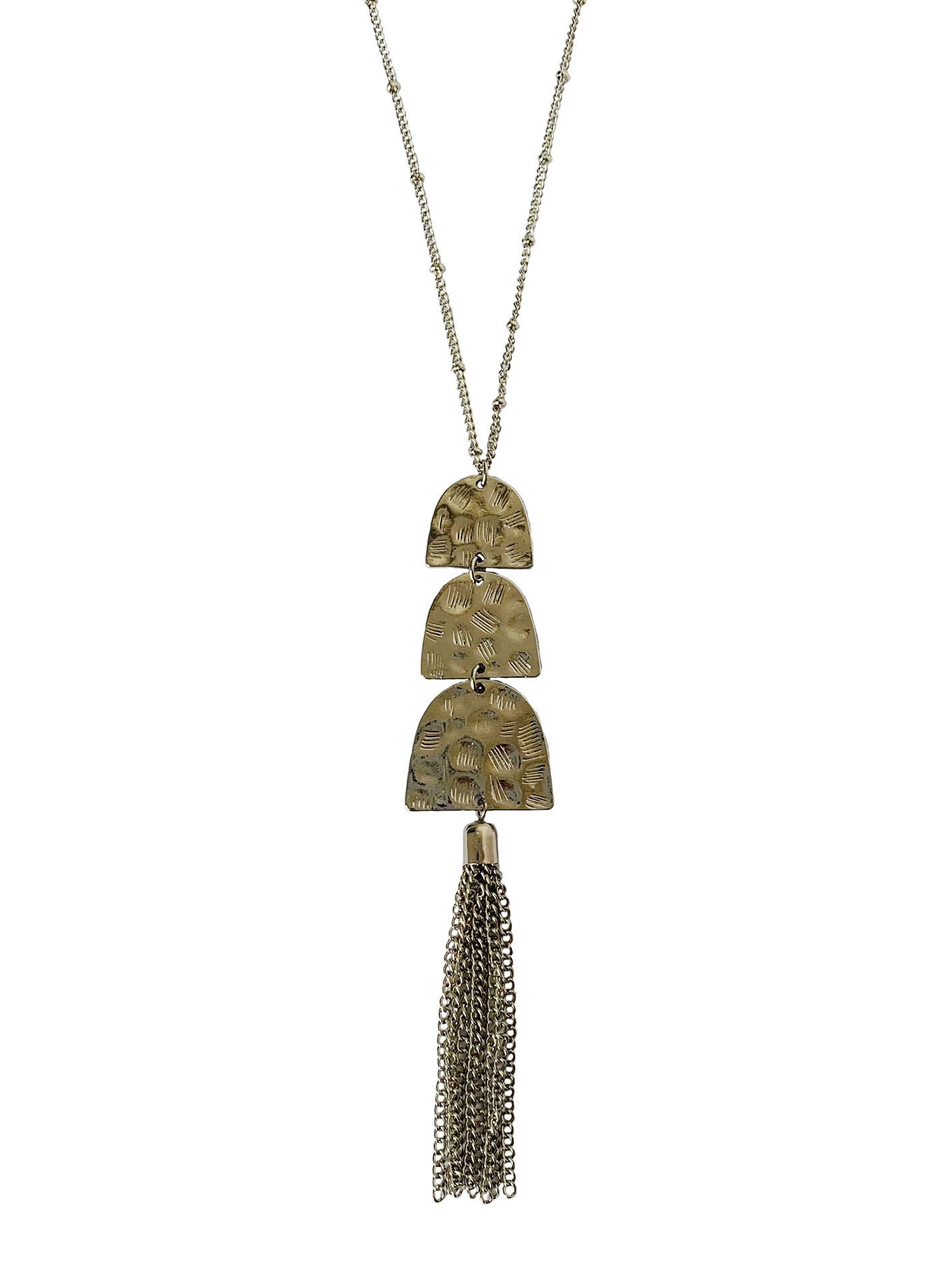 Time And Tru Eb Chain Tassel Necklace