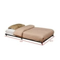 thumbnail image 4 of Inroom Furniture Designs DB214-TR01-B Metal Day Bed with Trundle - Bronze & Black, 4 of 4