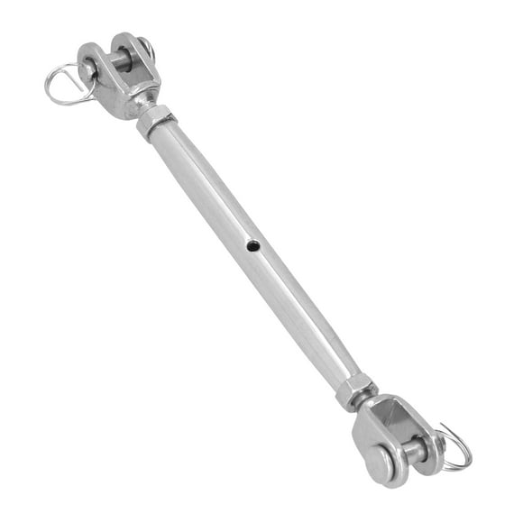 Closed Body Turnbuckles Jaws, Jaw Turnbuckle Rust Resistance Corrosion Resistance For Sailing M6,M10,M16