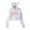 white, variant on ILLIT Not cute anymore  sweatshirt kawaii cat ear drawstring hoodie  men/women kpop pullovers