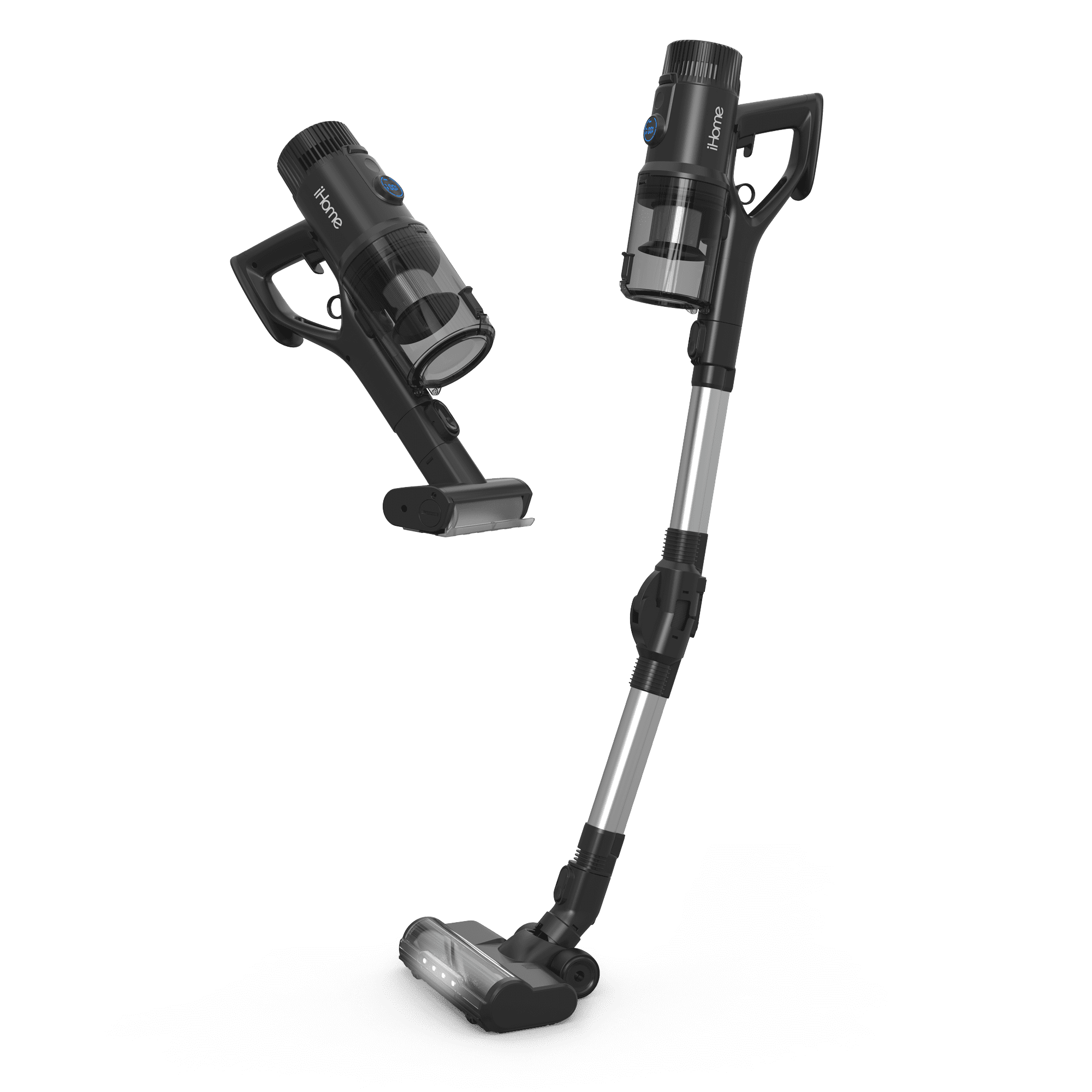 iHome StickVac SV3, Cordless Stick Vacuum Cleaner, Converts to HandVac, 90 Minute Runtime, Lightweight and Portable, 400W 30K PA Powerful S 並行輸入品