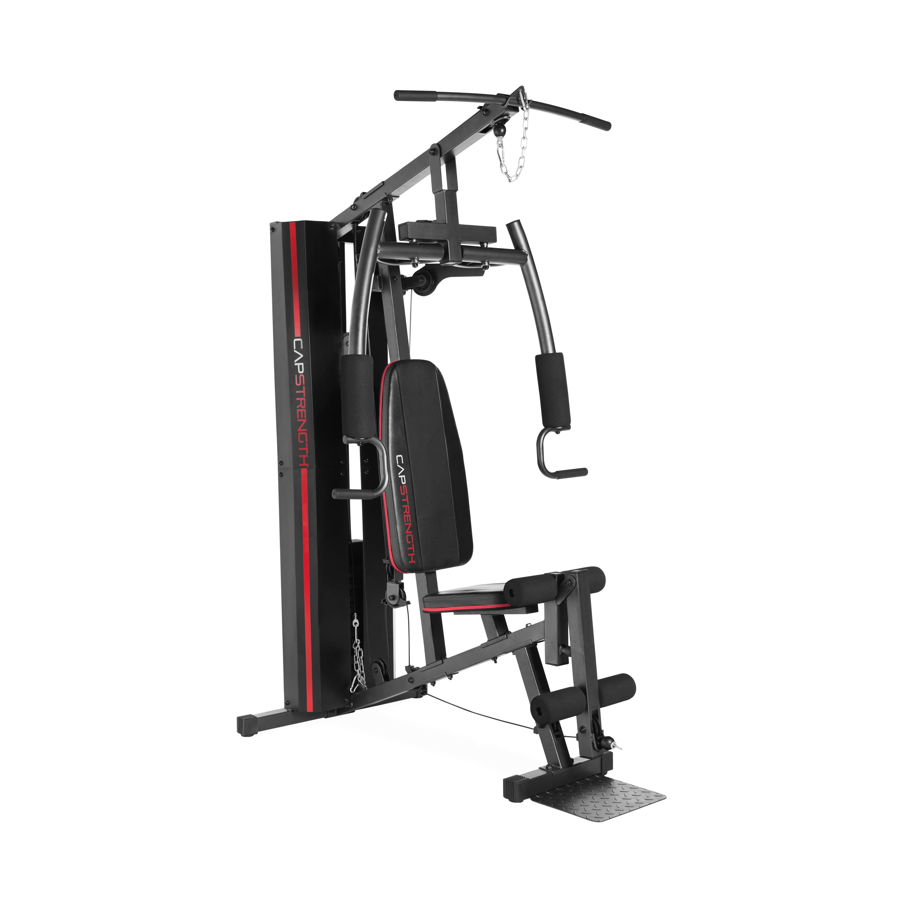CAP Home Gym with 125 lb Weight Stack