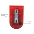 thumbnail image 4 of RANMEI Solar Security Light Alarm Ip65 Waterproof Led Motion Sensor Flashing Light Lamp Acrylonitrile Butadiene Styrene For Yard, Farm, 4 of 9