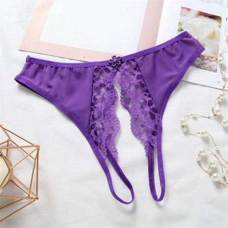 

Women s Lace Hollow Out Underwear Women Seamless Panties G-String Briefs Lingerie Tanga Thong