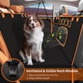 thumbnail image 3 of Funda para asiento de coche para perros Zoramey para Tesla Model 3 SUV Sedán, 3 of 7