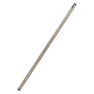 C-Thru Aluminum Yard/Meter Stick, 1-1/8 x 39-3/8 