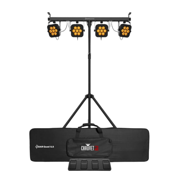 CHAUVET DJ 4Bar Quad ILS Indoor/Outdoor Mounted RGBA LED Wash Light System