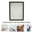 thumbnail image 7 of FENGGUIQU Black Glass Specimen Photo Frame Stylish for Home Decor 1Pc, 7 of 7