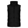 thumbnail image 2 of CHUMUD Women's Puffer Vest Casual Stand Collar Quilted Waistcoat Outdoor Padded Ski Vest Lightweight Jacket Warm Fishing Travel Hiking, 2 of 6