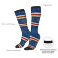 thumbnail image 5 of Women's Knee High Socks Retro Cape Verde Flag Outdoor Casual Tube Socks, 5 of 7