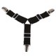 thumbnail image 1 of Cateissary 2 uds soporte de esquina de sábana de cama ajustable correas elásticas sujetadores Clips Decoración del hogar Hebilla blanca elastica negra, 1 of 6