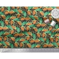 thumbnail image 2 of Soimoi Rayon Fabric Berries & Autumn Leaves Print Fabric by Yard 42 Inch Wide, 2 of 3
