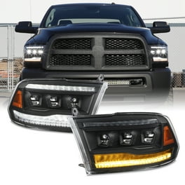 Black Projector Headlights W/ LED DRL Fit For 2013-2018 Dodge Ram 1500 2500 3500 - Foto 9