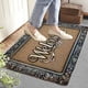 thumbnail image 4 of Felpudo de diatomita | Felpudo antideslizante y absorbente de agua | Felpudo vintage de silicona para baño | Alfombra antideslizante de secado rápido para entrada, cocina y balcón, 4 of 5