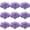 Classic Purple, variant on Artificial Lavender Flowers Outdoor UV Resistant Fake Flowers No Fade Faux Plastic Plants Garden Porch Window Box Decorating (Classic Purple)