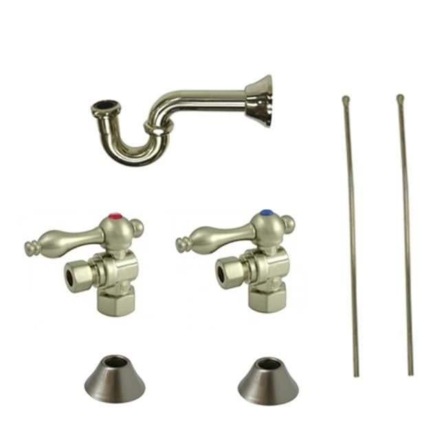 Trimscape Traditional Plumbing Sink Trim Kit with P Trap for Lavatory