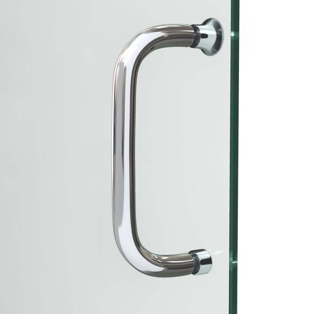 Dreamline Infinity Z 44 48 In W X 72 In H Semi Frameless Sliding Shower Door Clear Glass In 4053