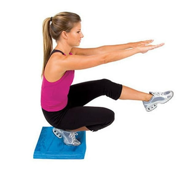 Ecowise 83401 Deluxe Balance Pad-Marble Blue