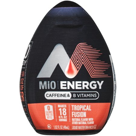 (12 Pack) MiO Energy Tropical Fusion Liquid Water Enhancer, 12 - 1.62 fl oz