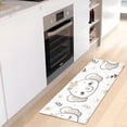 thumbnail image 6 of Bath Mat Soft Plush Non-Slip Absorbent Bathroom Rugs 39"x20" Cute Elephant Heads Face, 6 of 8
