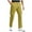 Yellow, variant on Mens Work Dress Pants Slim Fit Stretch Golf Cargo Pants Quick Dry Casual Comfy Trousers with Pockets Fall Winter (XL, Yellow)