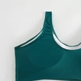 thumbnail image 5 of WREESH Womens Cross Bathing Suit High Waisted Bikini Solid Color Swimwear Two-Piece Slim Swimsuit Bikini Straped Swimsuits Green, 5 of 9