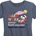 thumbnail image 3 of Peanuts - Hard Work - Women's Short Sleeve Graphic T-Shirt, 3 of 6