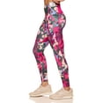 thumbnail image 4 of Reebok Women’s Printed Evolution High Rise 7/8 Leggings with Side Pockets, Sizes XS-XXXL, 4 of 8