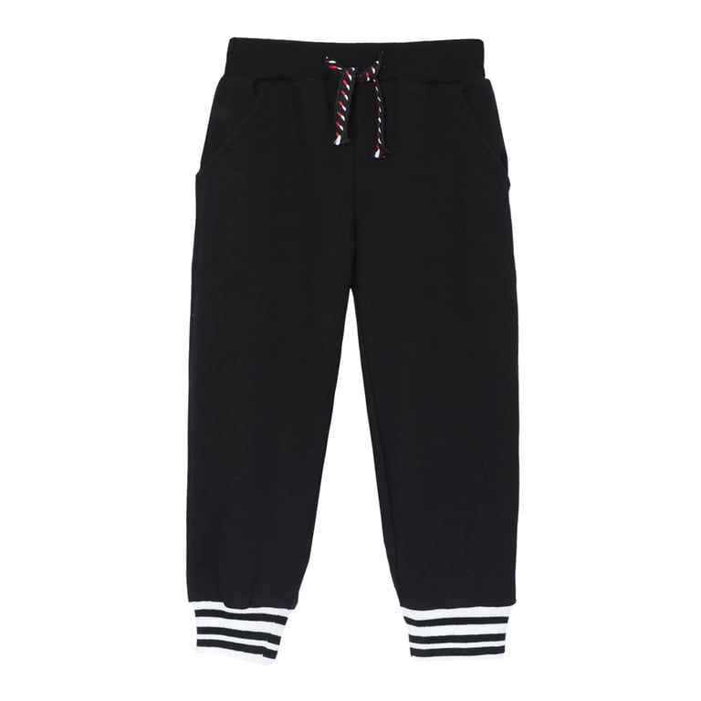 HILEELANG Toddler Boys' 3-Pack Jogger Sweatpants photo 6