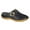 Black, variant on Mod Comfys Womens Softie Leather Mules