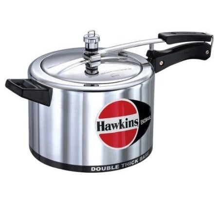 Hawkins H51 Double Thick Ekobase Pressure Cooker with Separator, 5-Liter