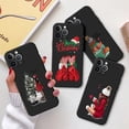 thumbnail image 2 of Funda negra suave con diseño de Feliz Navidad y regalo de Año Nuevo para Huawei Y60 Y61 Y8s Y90 Nova 9 Pro SE 8 10 SE 8i Y70 Plus 10z Y9 Y6 Y7, 2 of 3